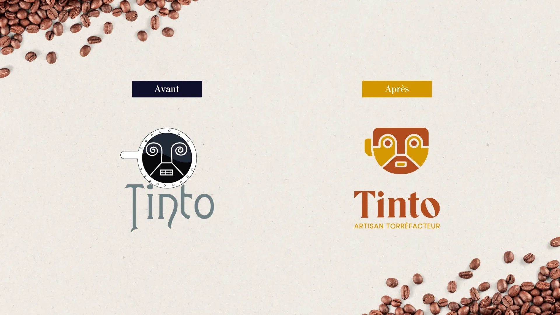 Refonte logo torréfacteur café Nantes