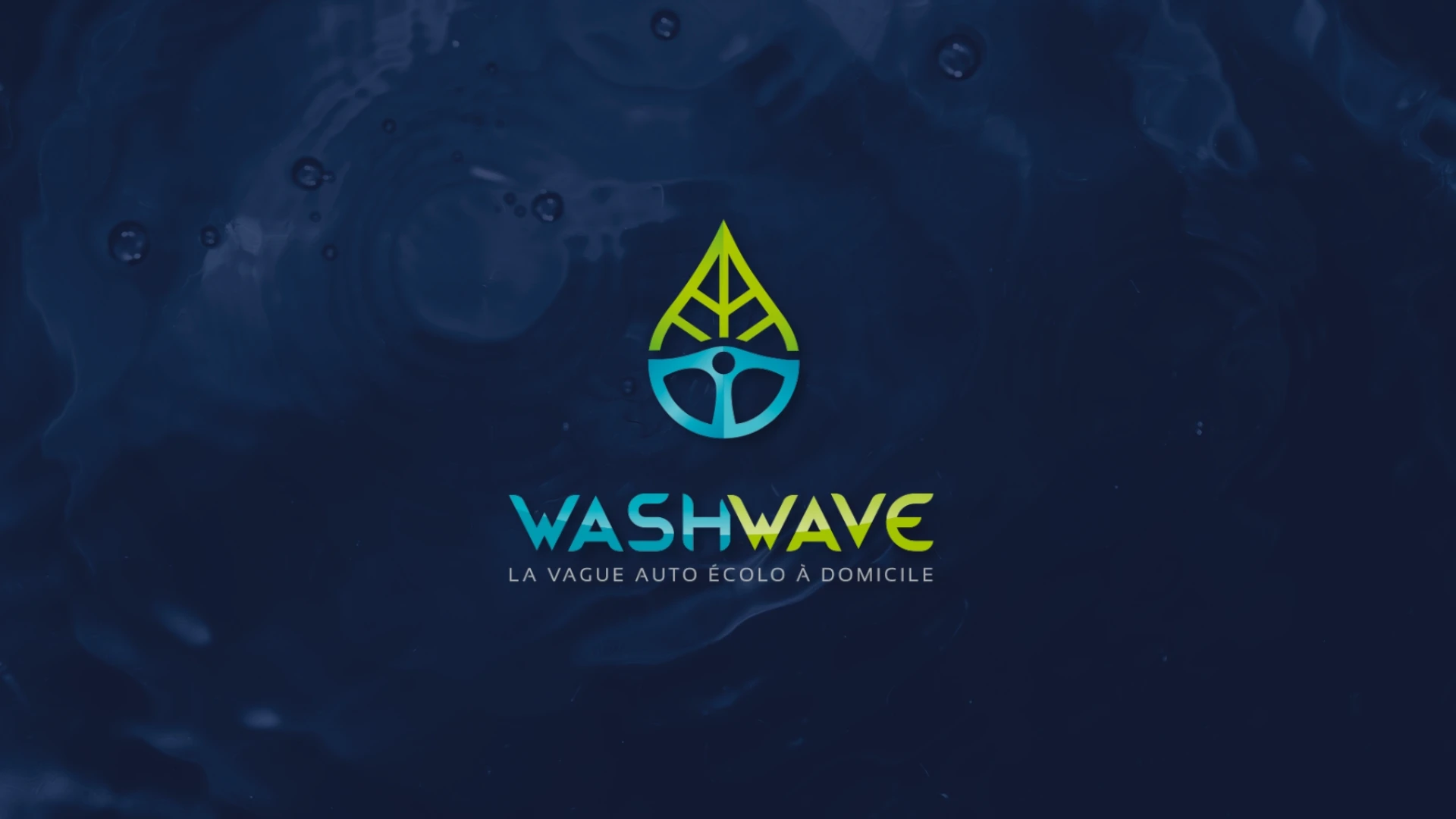 Création de logo et identité visuelle d'une petite entreprise de lavage auto écolo à Nantes
