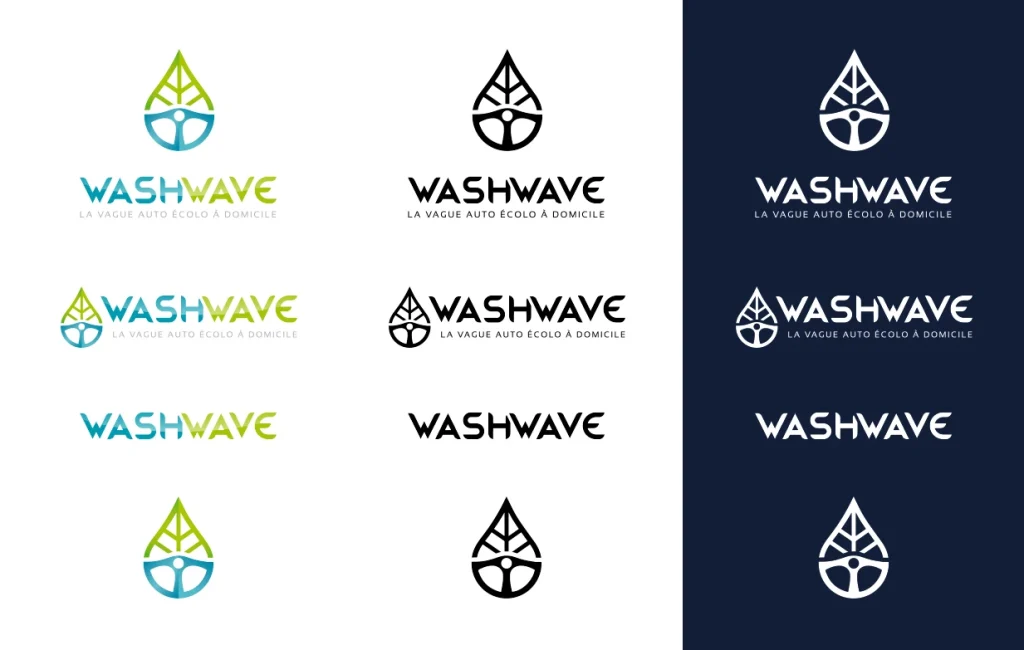 Déclinaison de logo pour les supports de communication