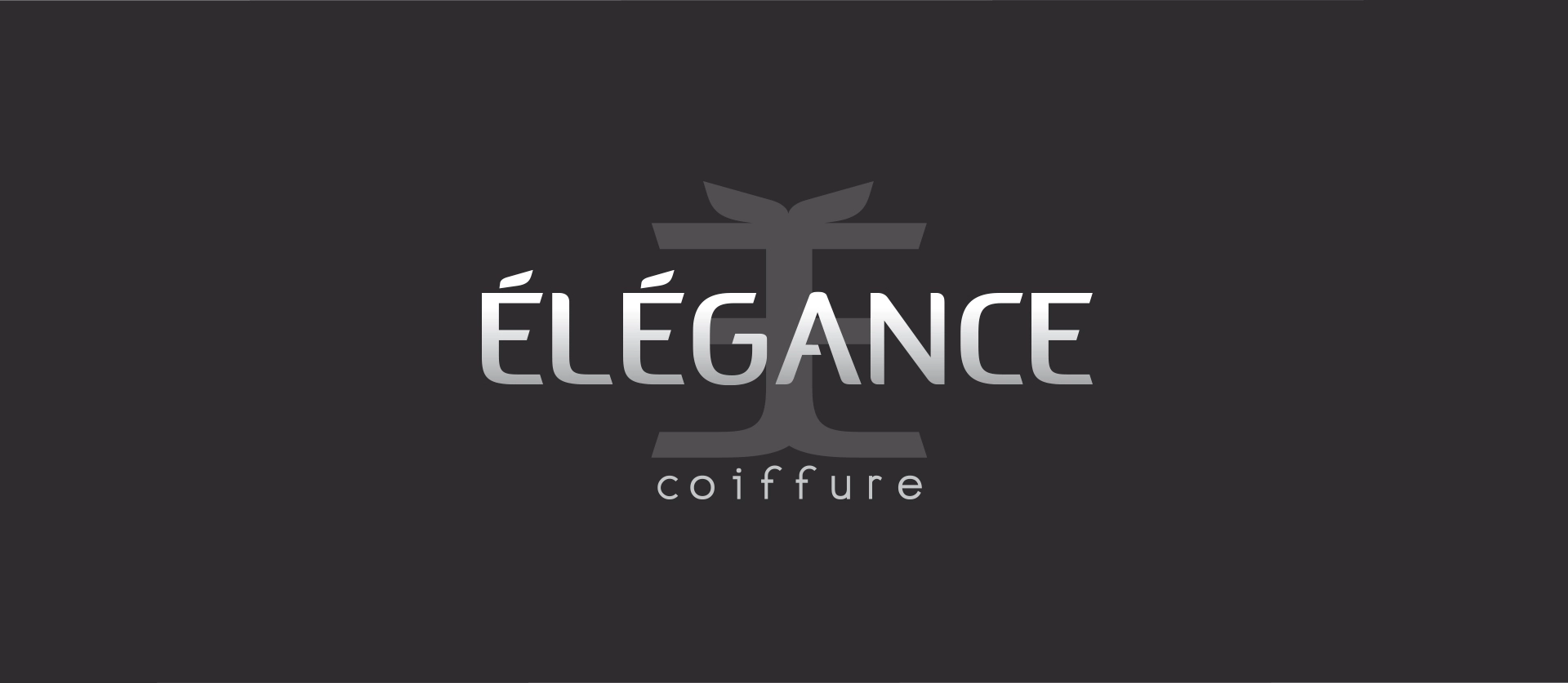 Logo d'entreprise des salons de coiffure Élégance groupe