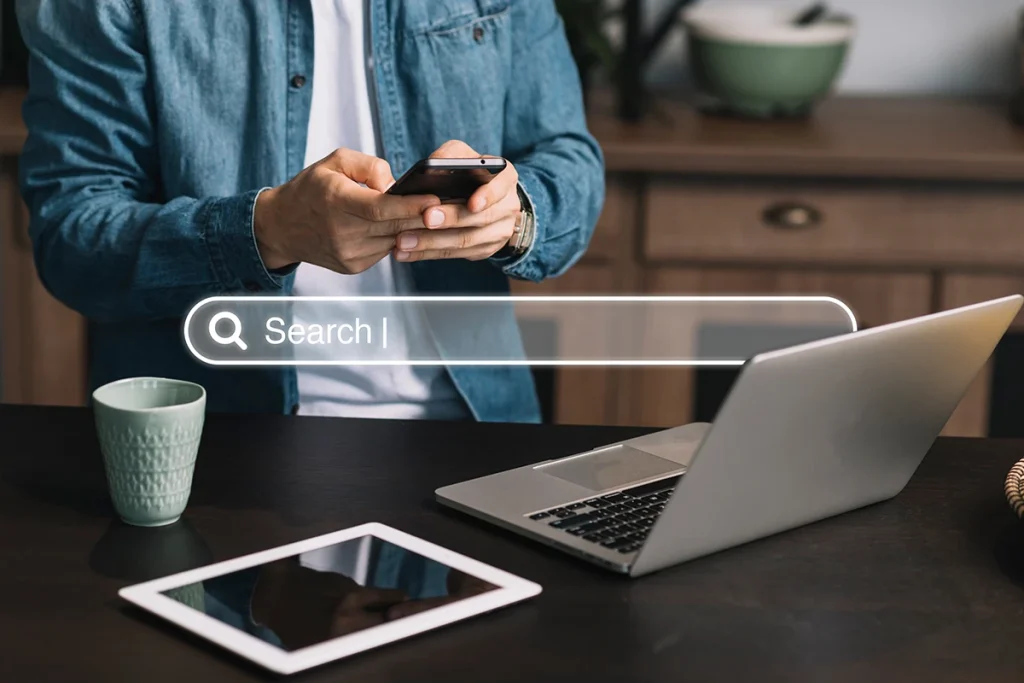5 elements indispensables pour la visibilite de votre entreprise : identite visuelle, carte de visite, site web vitrine, réseaux sociaux, fiche Google